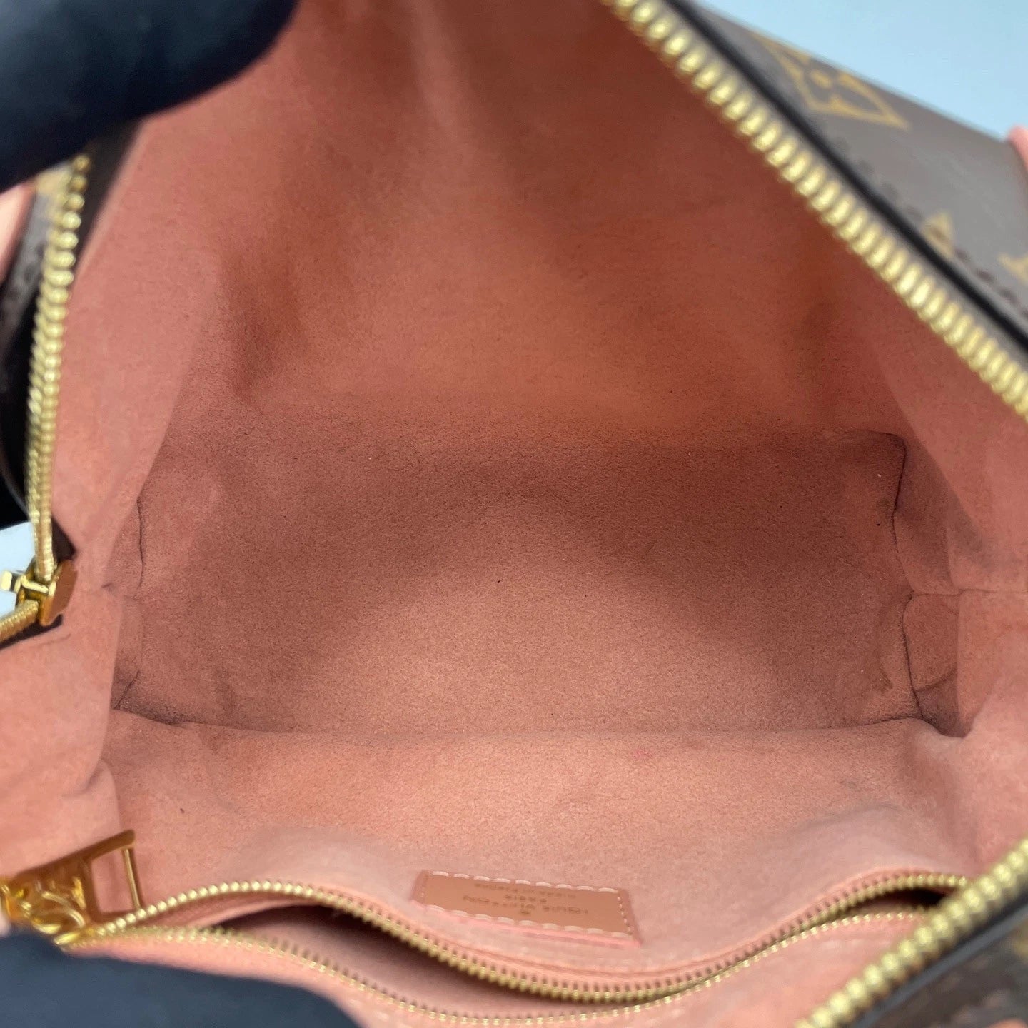 Louis Vuitton Soft Trunk Mini Monogram Canvas Top Handle Crossbody Bag Women