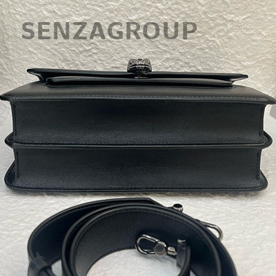 Bvlgari Serpenti Forever So Black Shoulder Crossbody Bag Classic Women