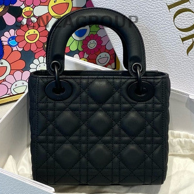 Dior Lady Dior So Black Chain Shoulder Handbag - Classic Women's Bag