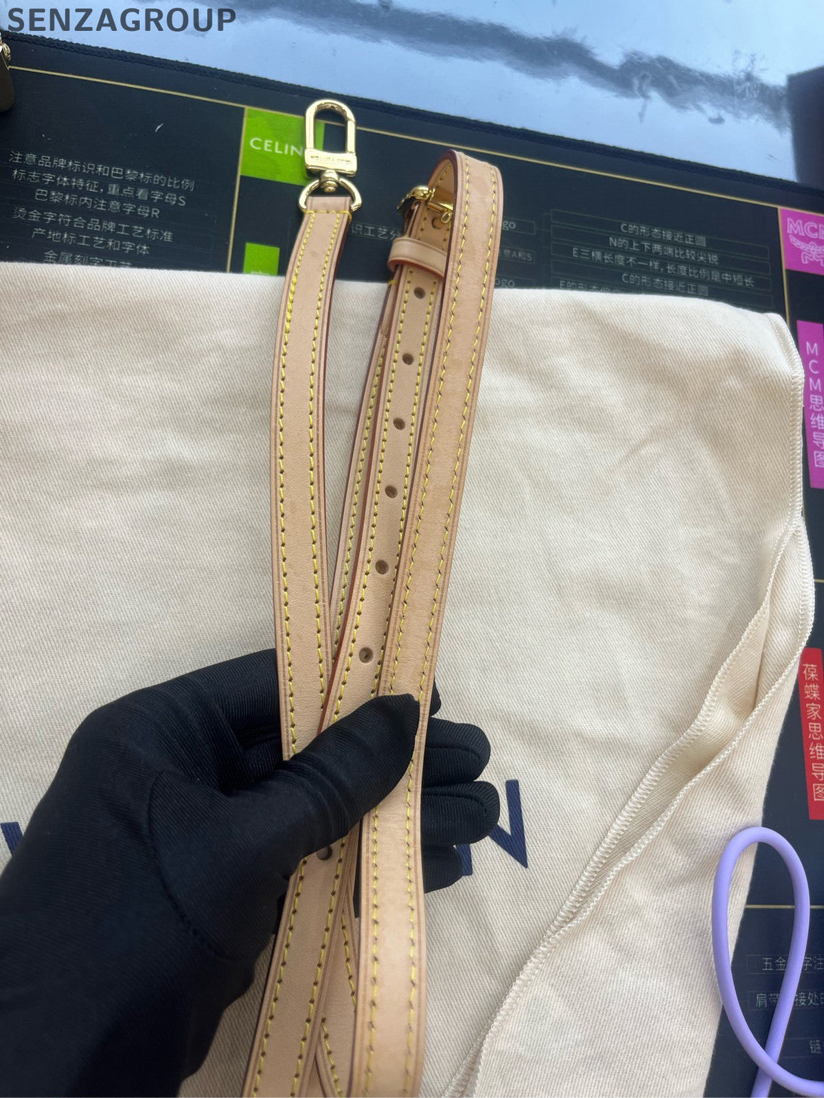 Louis Vuitton Monogram Box Bag Medium Pink Gold Shoulder Crossbody Classic Women
