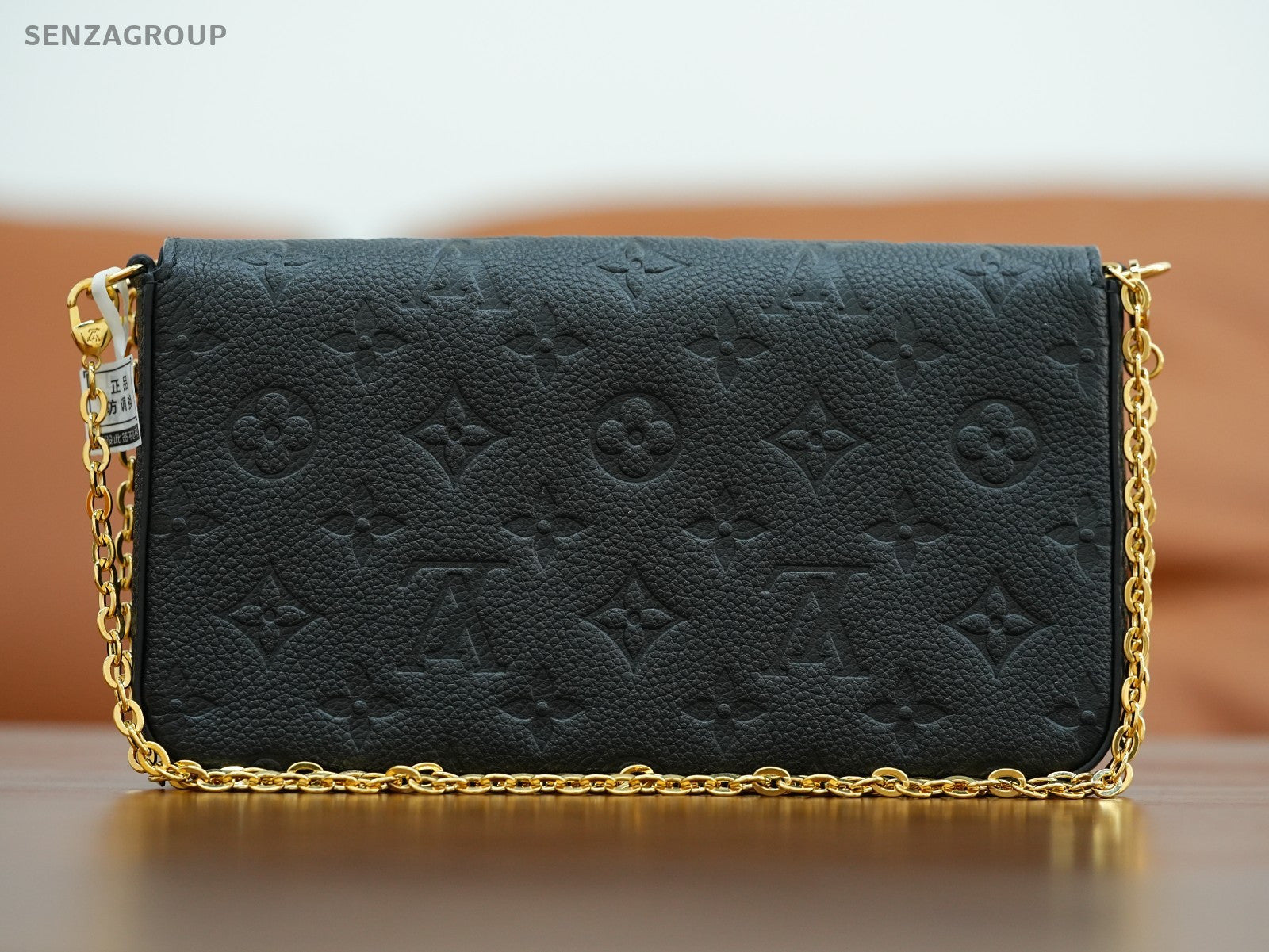 Louis Vuitton Félicie Pochette Black Monogram Empreinte Almost Brand NEW