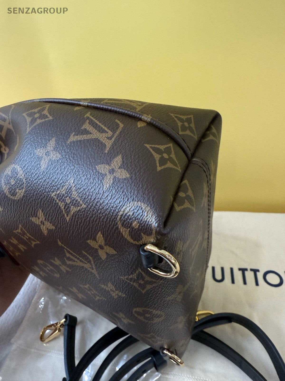 Louis Vuitton Montsouris Bb Monogram BackPack Top Handle Shoulder bag M45516