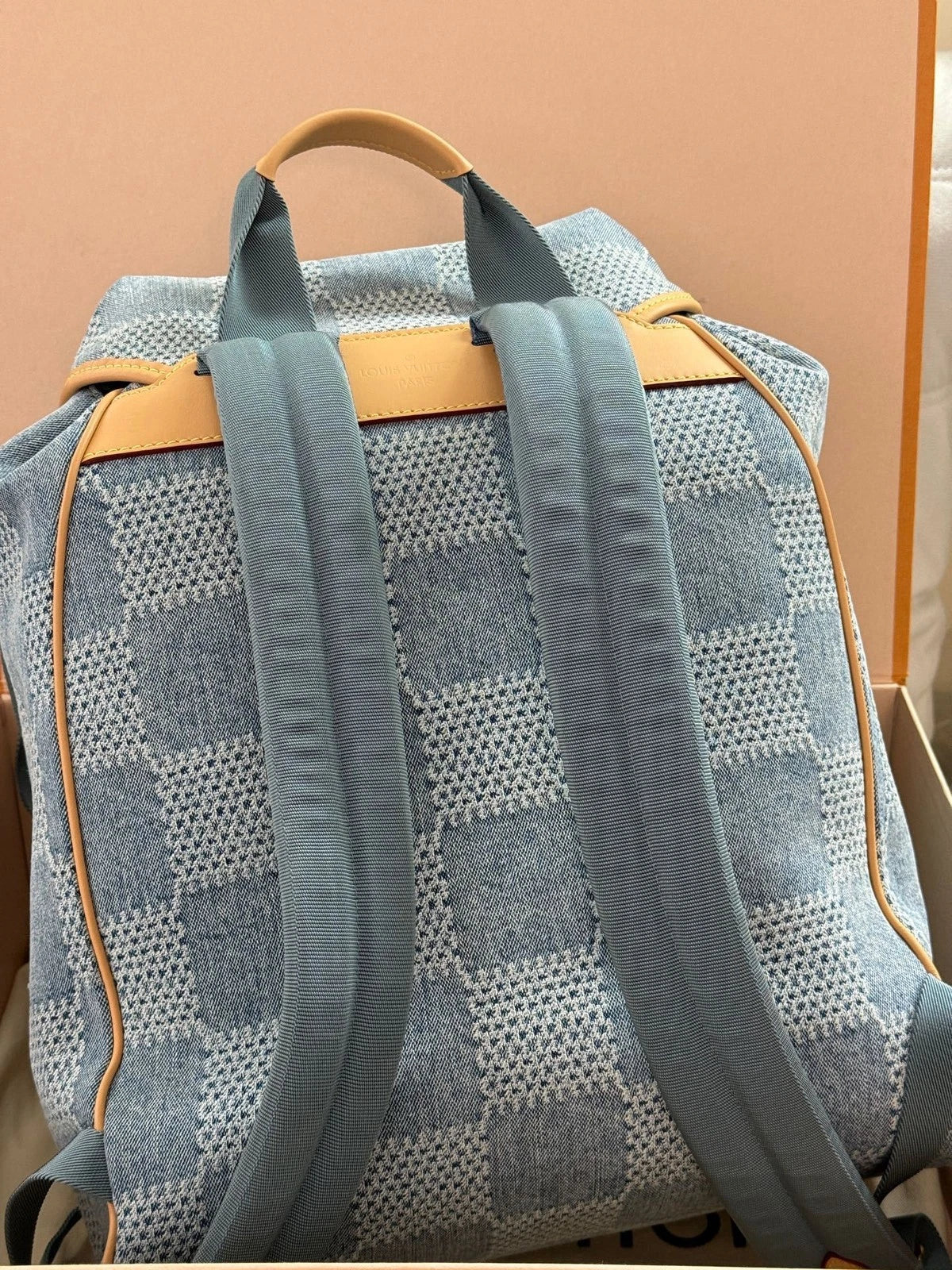 Louis Vuitton Montsouris Denim Backpack