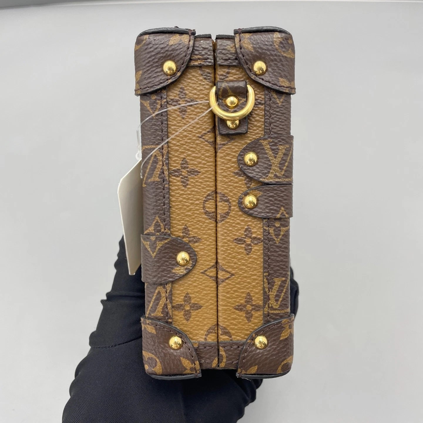 Louis Vuitton Colorblock Hard Box Clutch Bag For Women