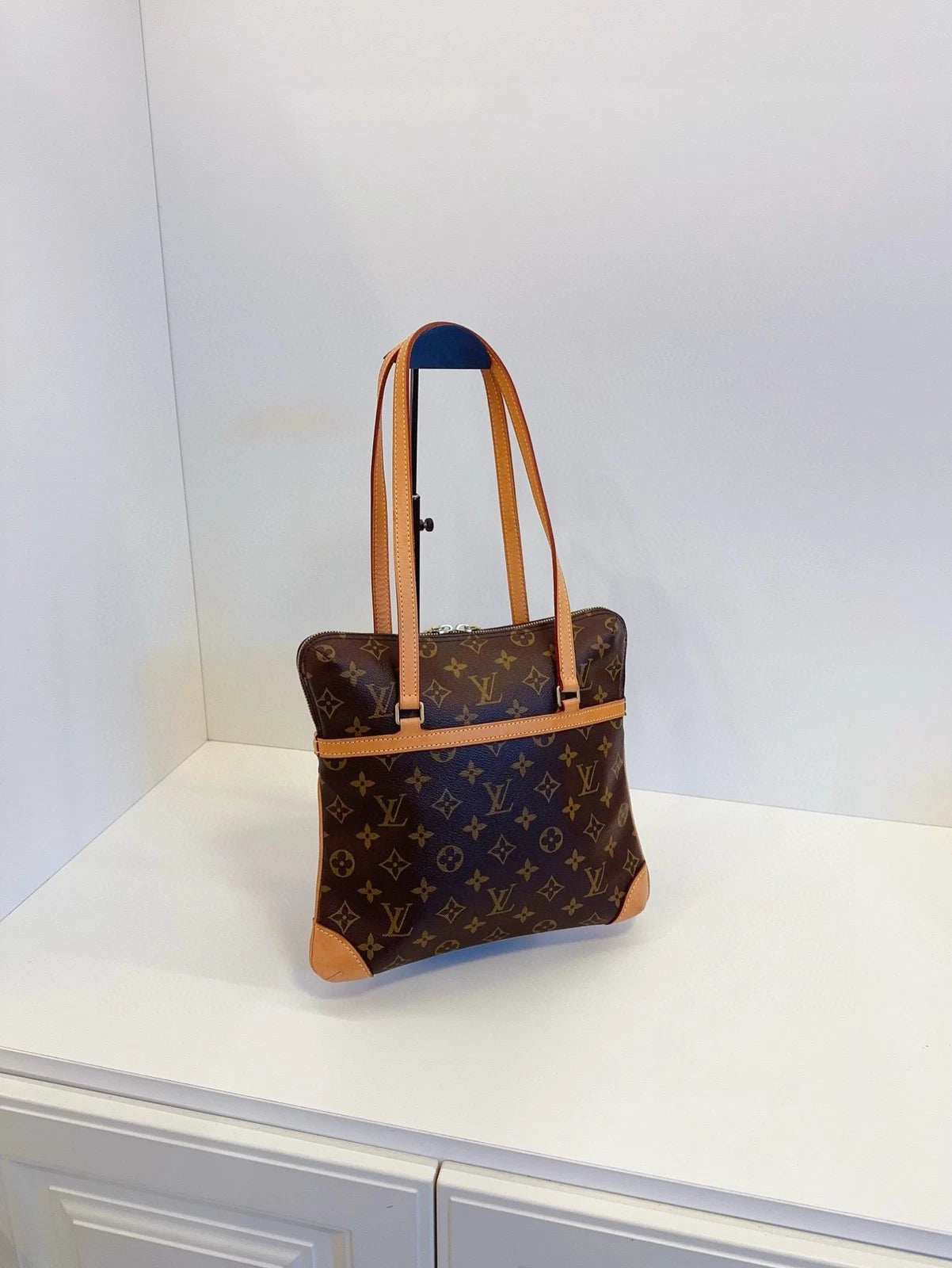 Louis Vuitton Coussin Monogram Canvas Shoulder Bag Handbag Excellent