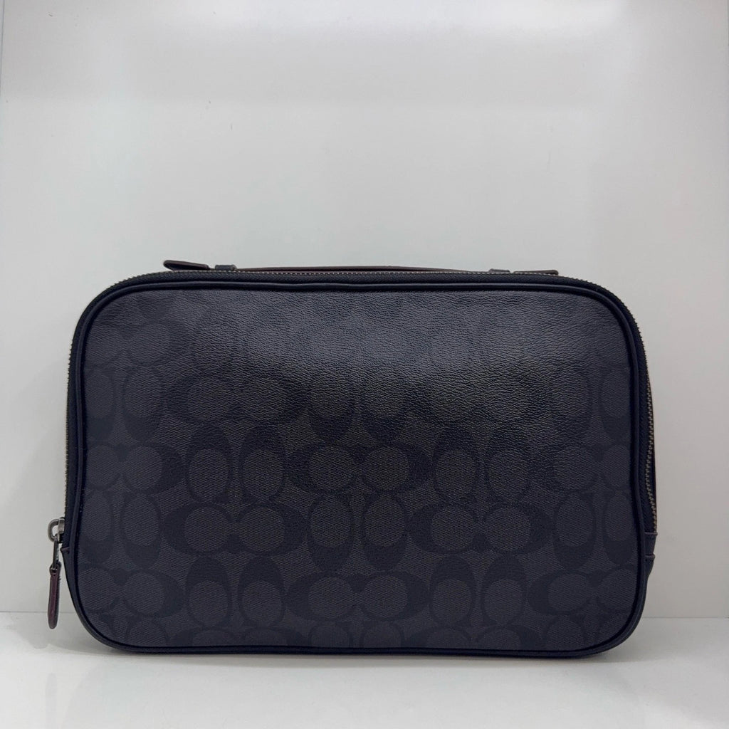 Coach Classic Monogram Canvas Clutch For Women