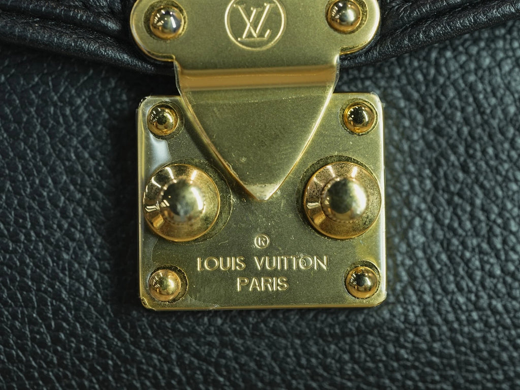 Louis Vuitton Saint-Germain MM Black Empreinte Monogram Shoulder Bag Crossbody - Pre-Owned