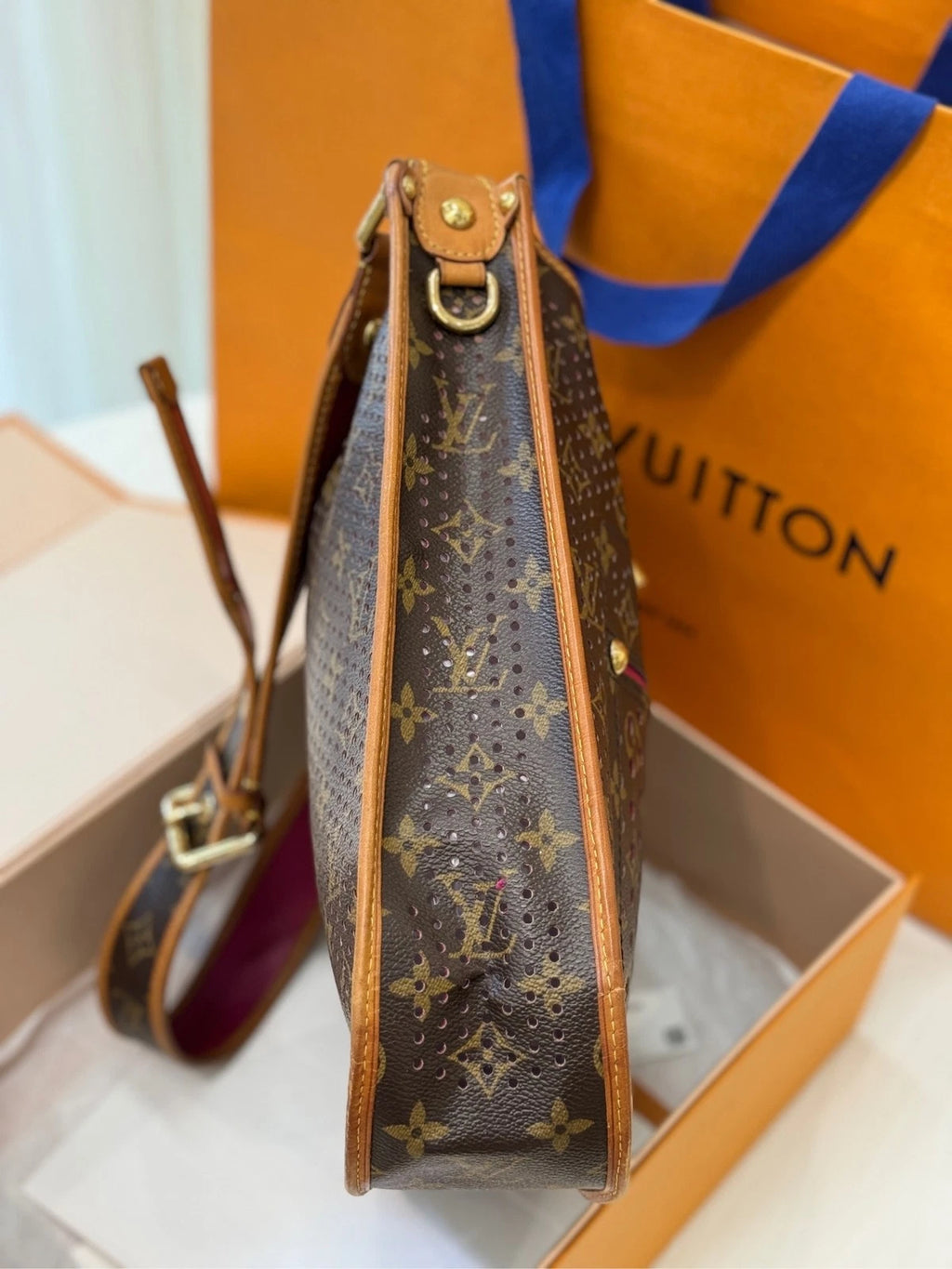 Louis Vuitton Cut Out Monogram Canvas Crossbody For Women