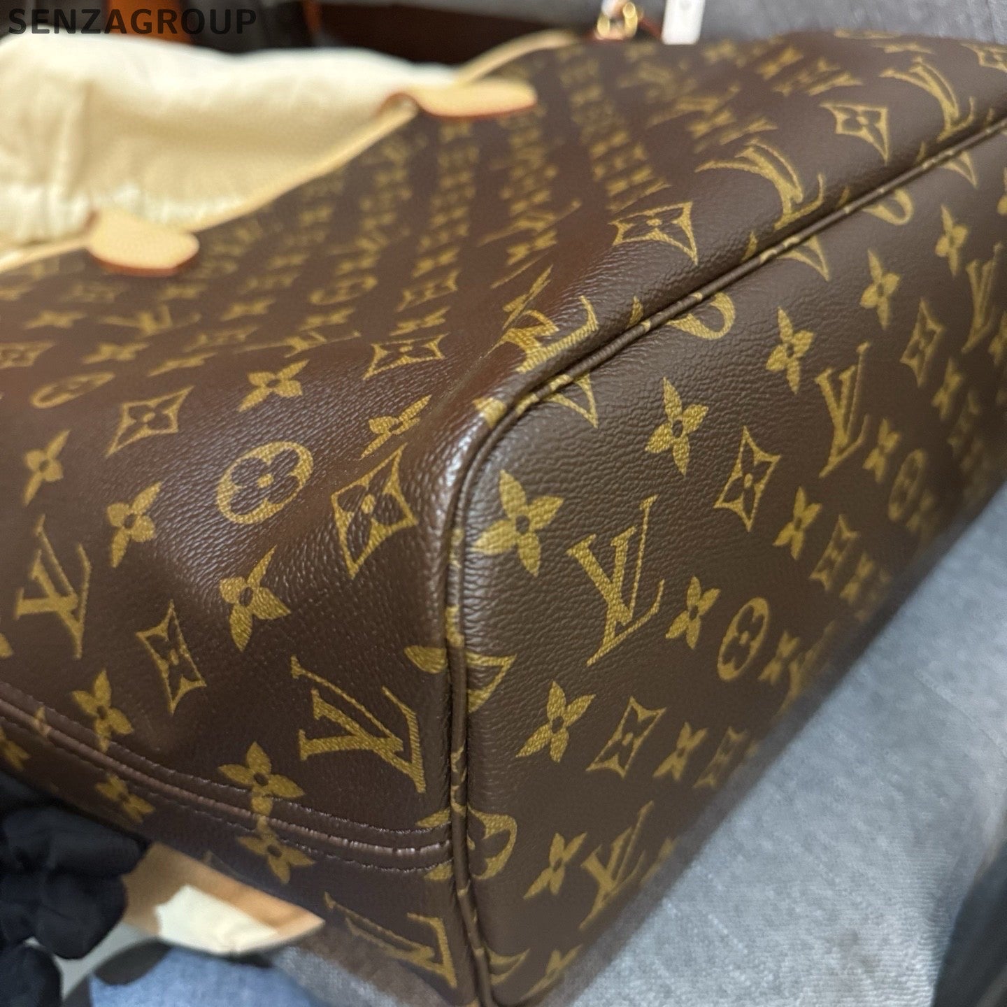 Louis Vuitton Neverfull MM Monogram Tote Bag Classic Women's Shoulder Bag