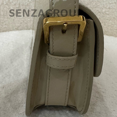 Dior Gray Gold Buckle Shoulder Bag Fashion Women
