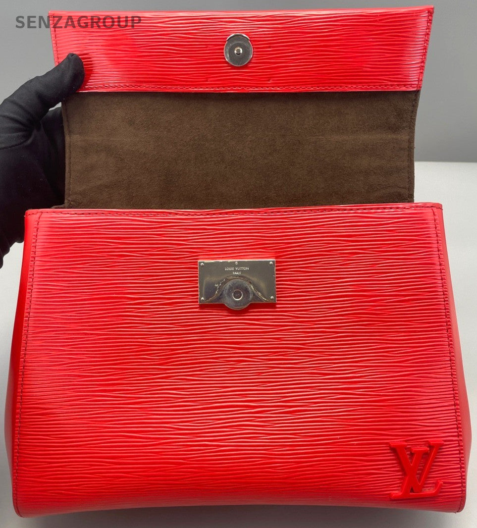 Louis Vuitton Cluny BB Epi Leather Top Handle 2way Shoulder bag Crossbody Women