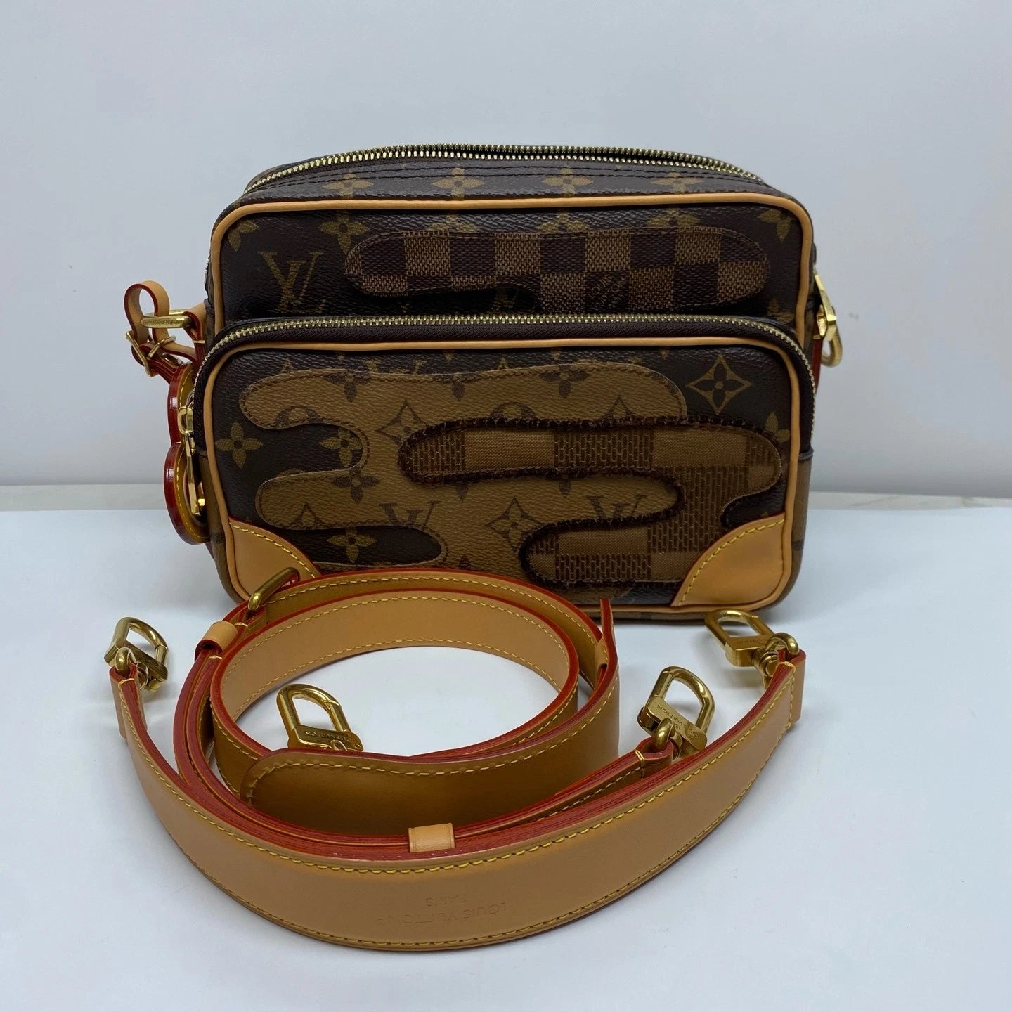 Louis Vuitton x Nigo Canvas Multicolor Nil Camera Bag For Women