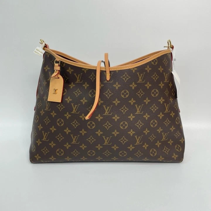 Pre-owned Louis Vuitton Monogram Canvas Medium Carryall Tote Women