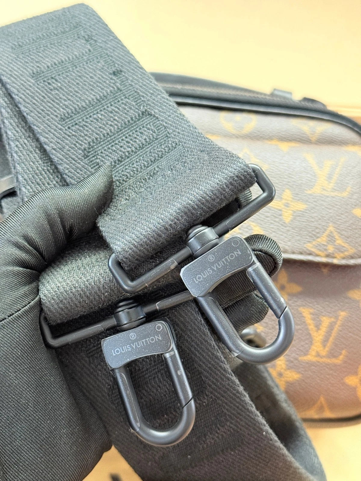 Louis Vuitton Monogram Canvas S-lock Messenger Bag For Women