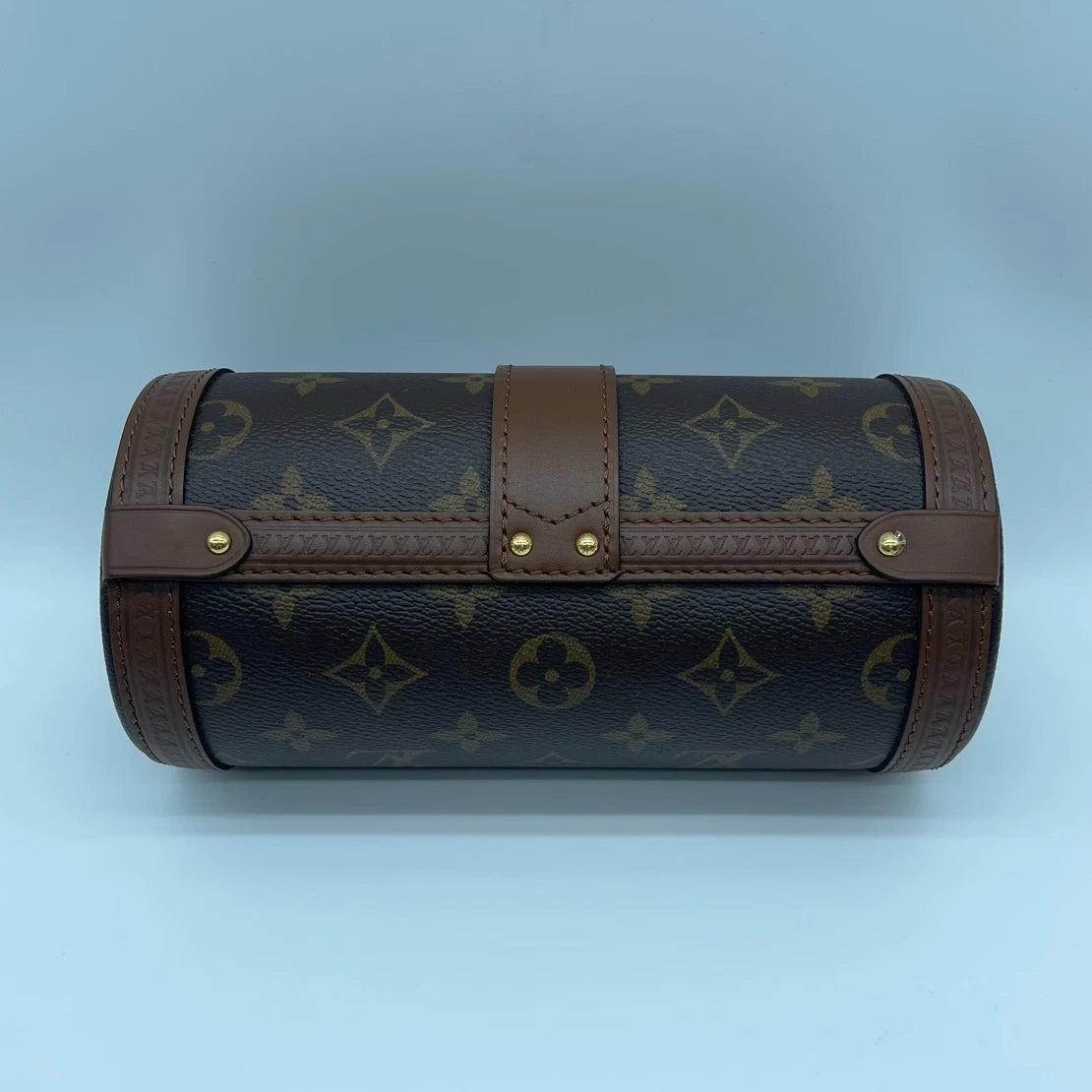 Louis Vuitton Papillon Trunk Monogram Canvas Chain Shoulder Bag For Women
