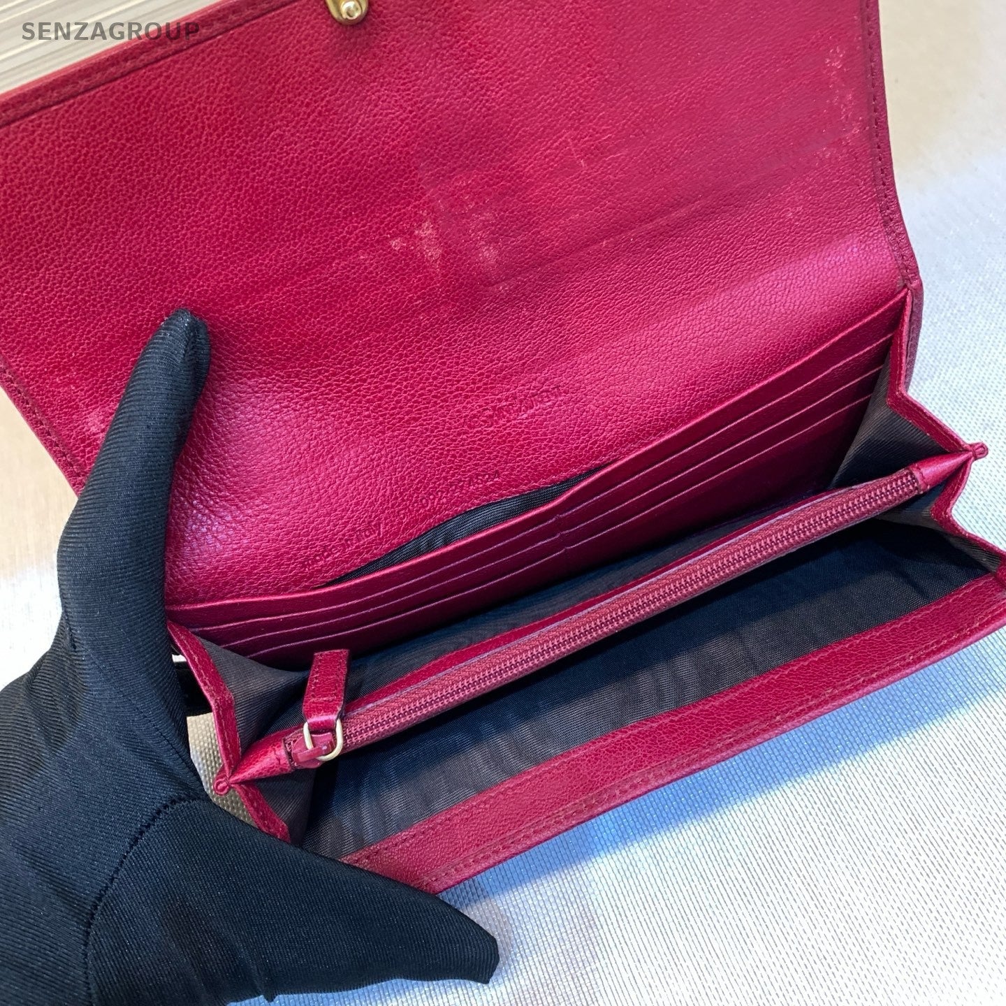 YSL Saint Laurent Handbag Red Women