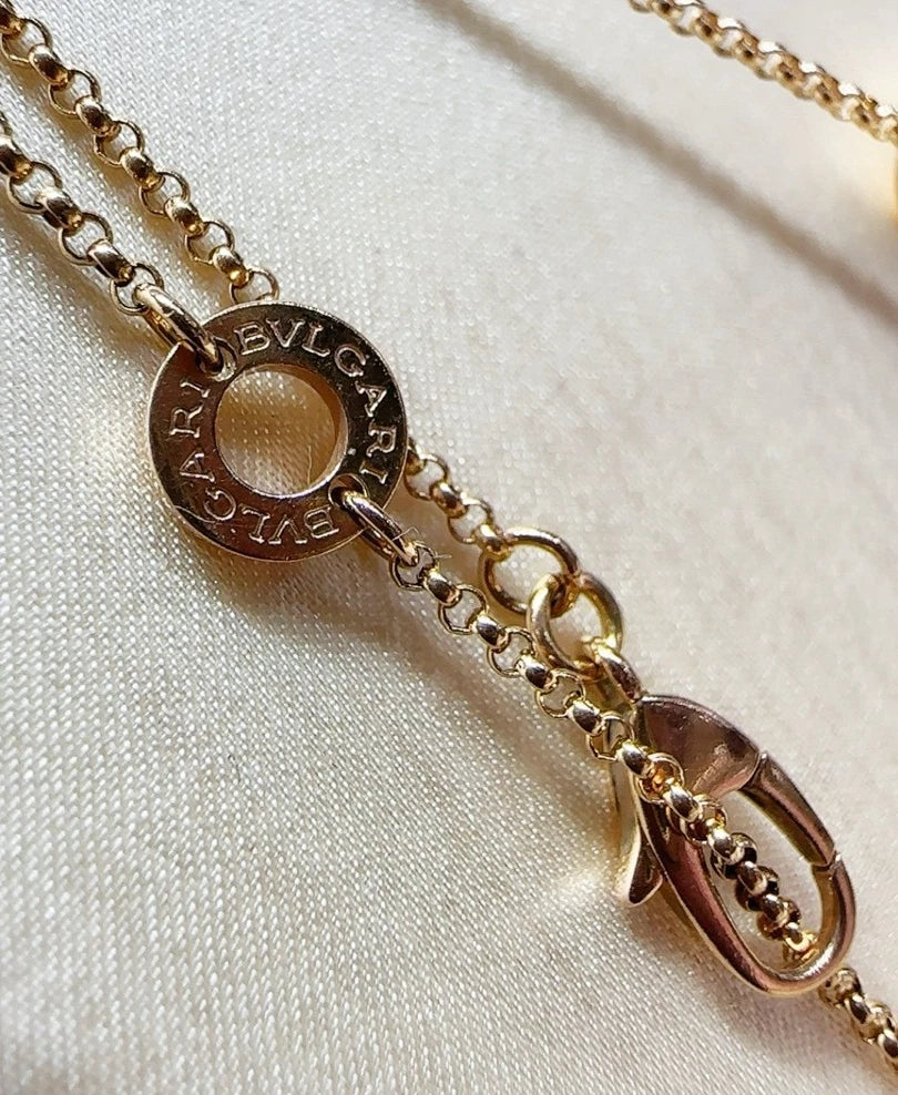 BVLGARI B-zero1 18K Rose Pink Gold Necklace Pendant