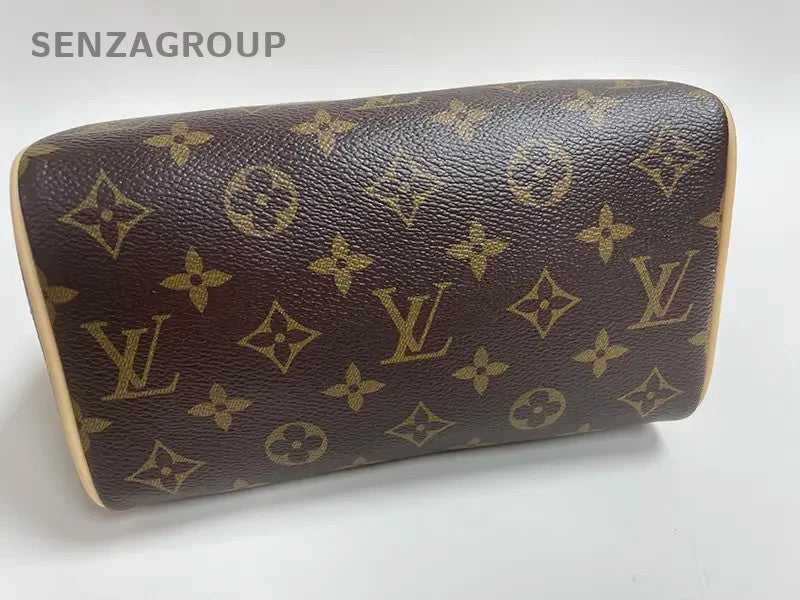 SJ0001 Louis Vuitton Speedy 20 with Black edged  adjusta