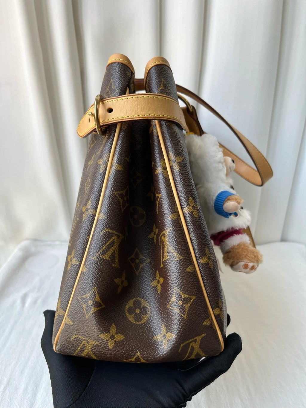 Louis Vuitton Monogram Canvas Tote Handbag Shoulder Bag For Women