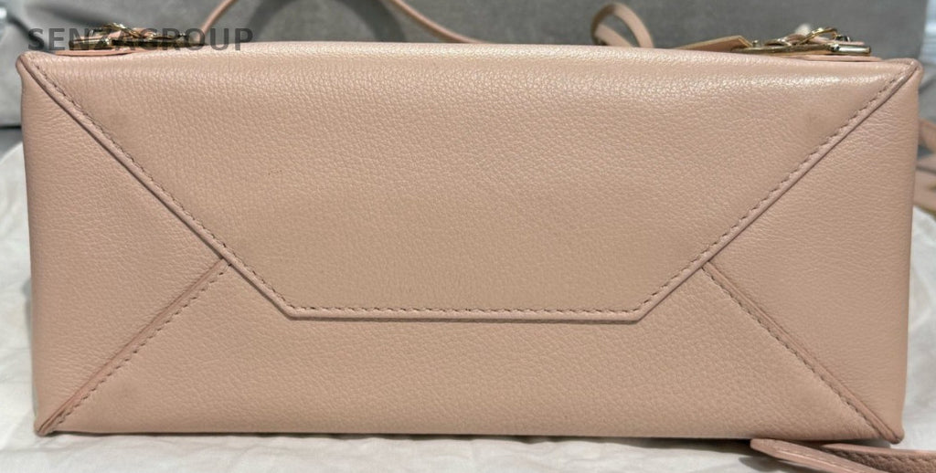 Balenciaga PM Tote Bag Top Handle Bag Crossbody Pink Gold Women Classic Designer