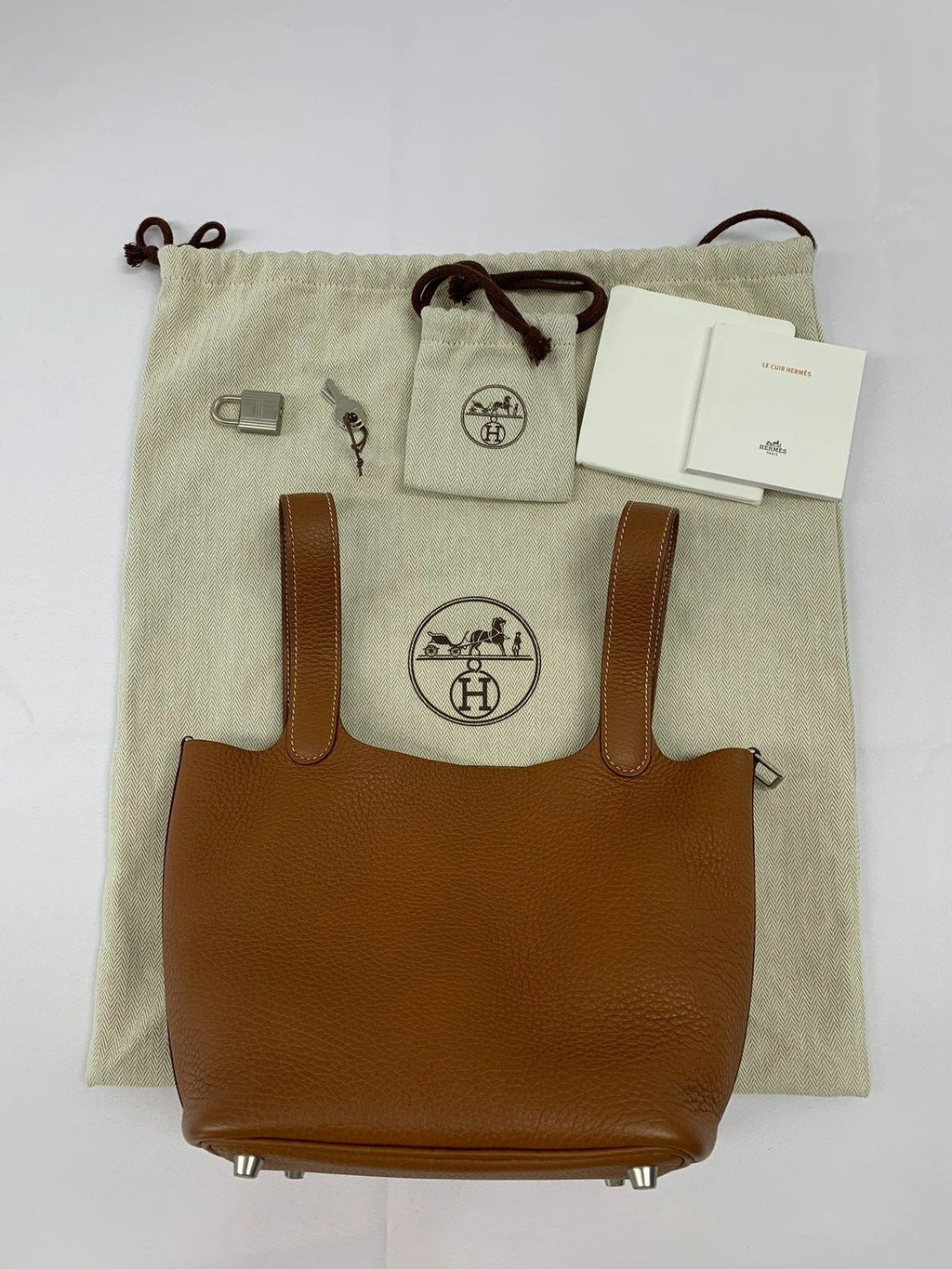 Hermes Picotin Lock Epsom Bucket Handbag For Women