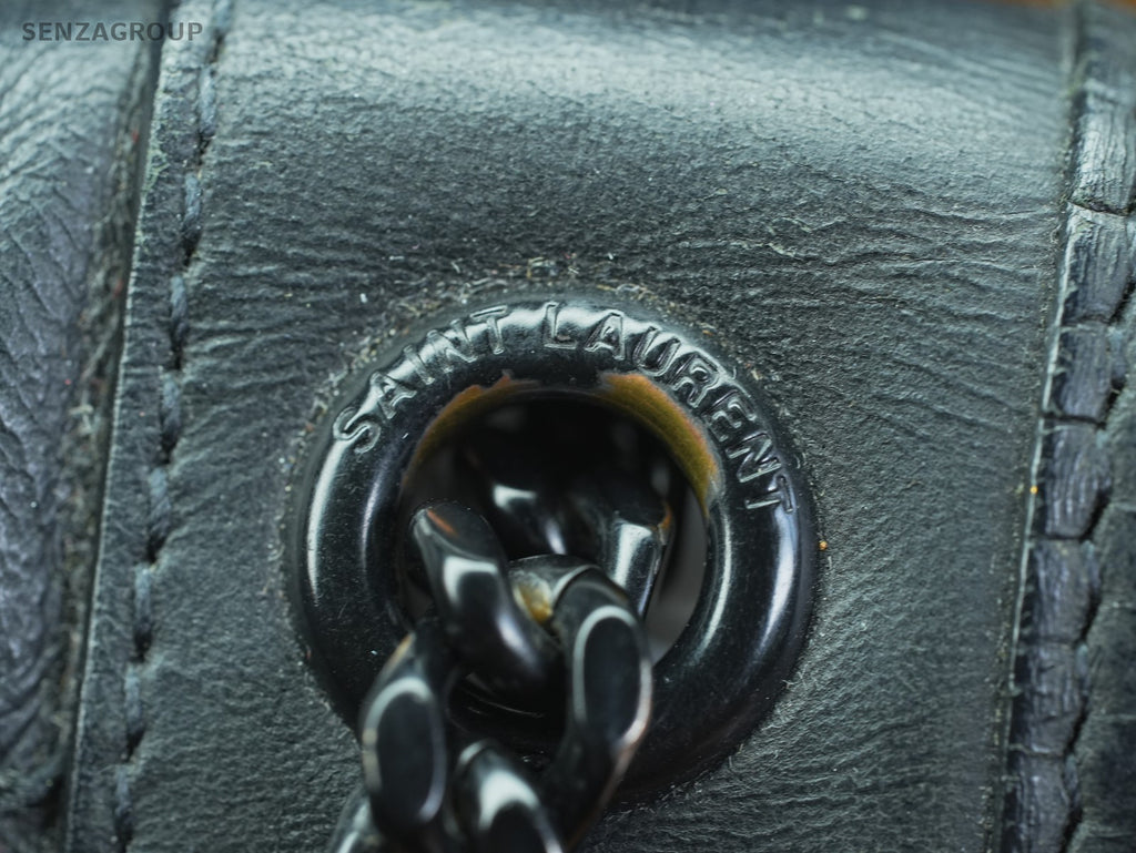Saint Laurent YSL Niki medium Black Leather Shoulder Crossbody bag