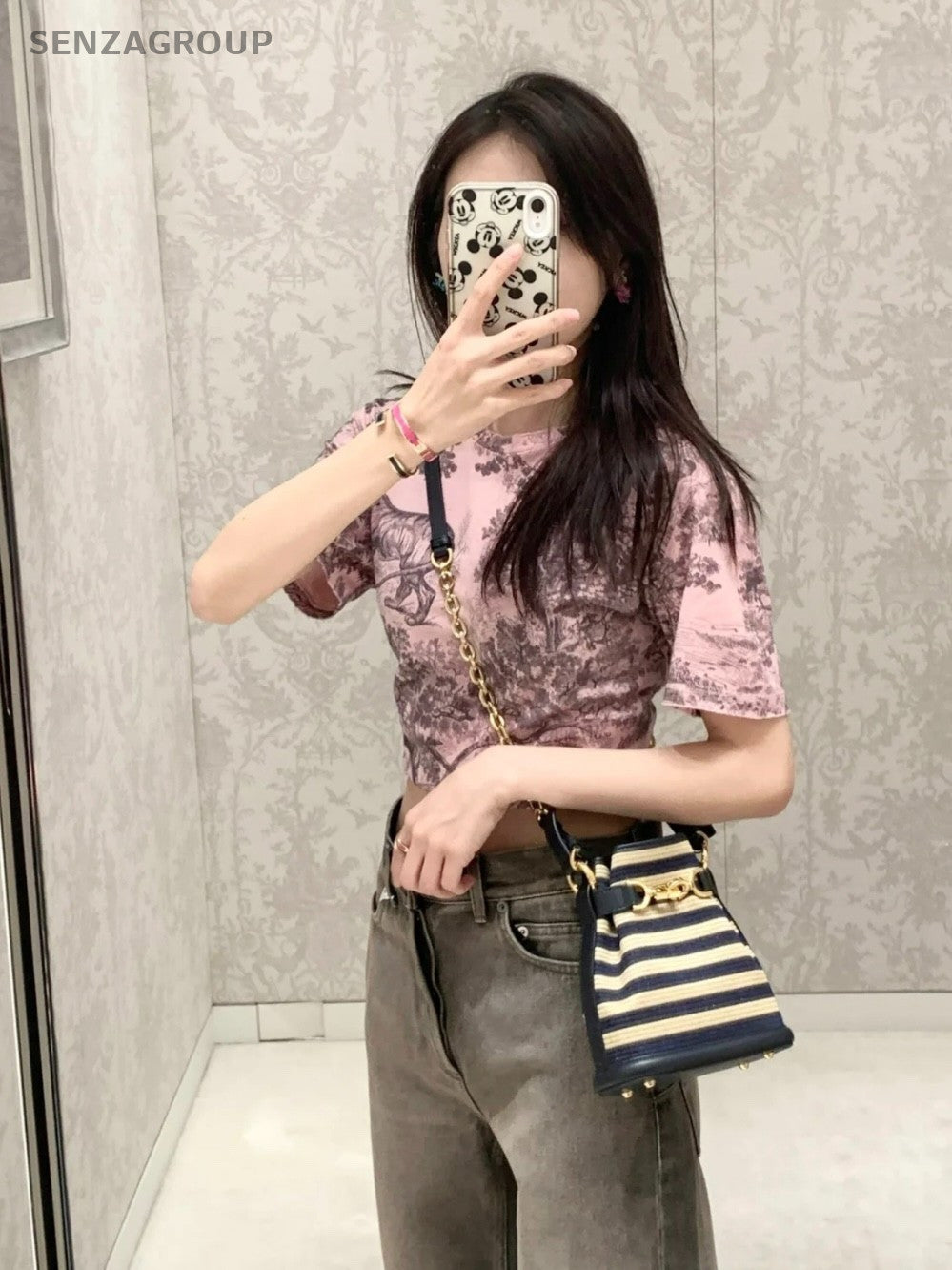 Christian Dior C’est Bucket mini Top handle 2WAY Shoulder bag Almost Brand NEW