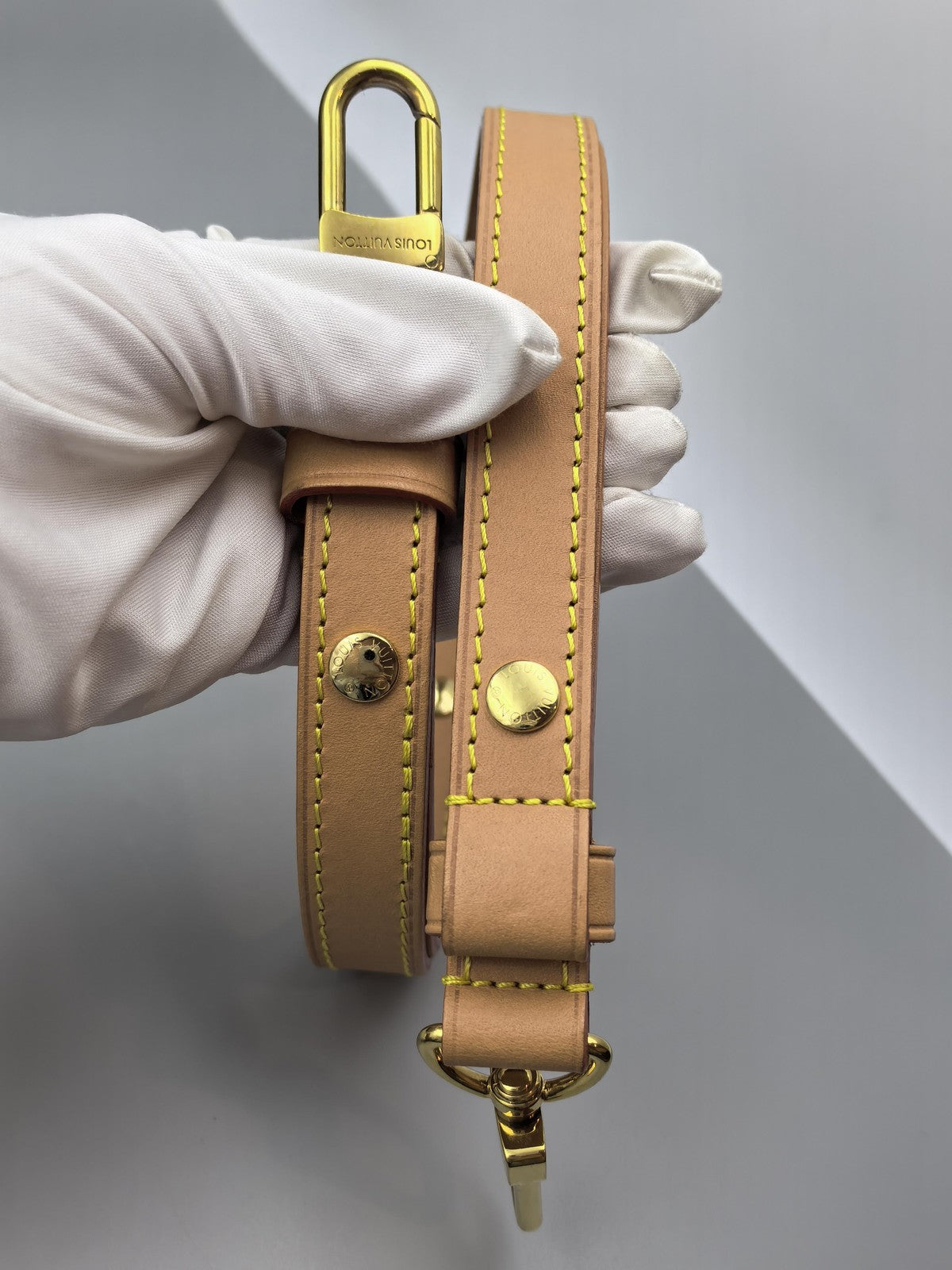 Louis Vuitton Loop Monogram Chain Shoulder Bag Brown Gold Hardware
