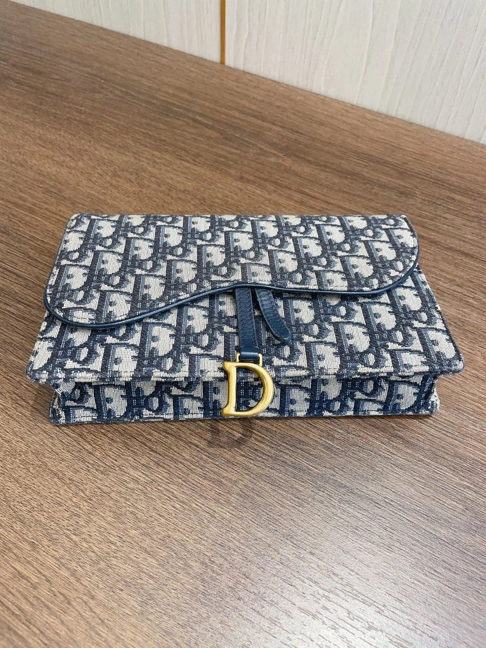 Dior Saddle Crossbody Chain Bag Excellent