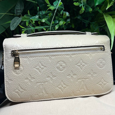 Louis Vuitton Monogram Leather Messenger Chain Crossbody Shoulder Bag