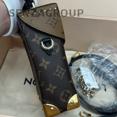 Louis Vuitton Camera Box Monogram Brown Shoulder Bag - Classic Women's