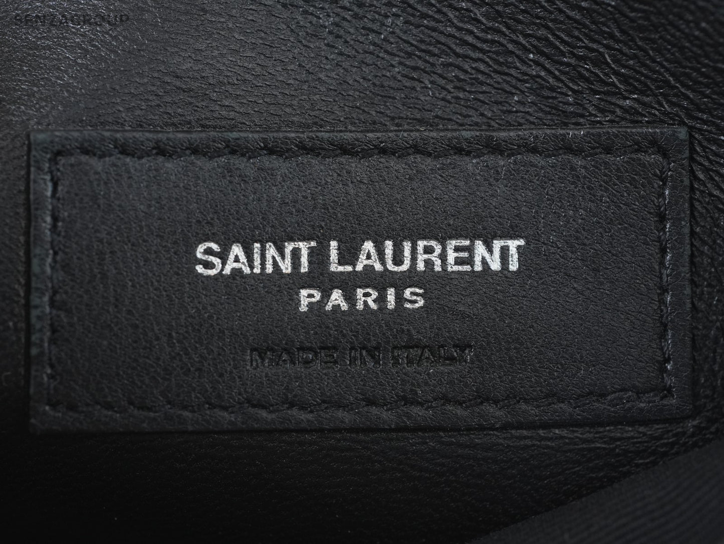 YSL Saint Laurent Hollywood Dark grey Calfskin Shoulder bag Crossbody