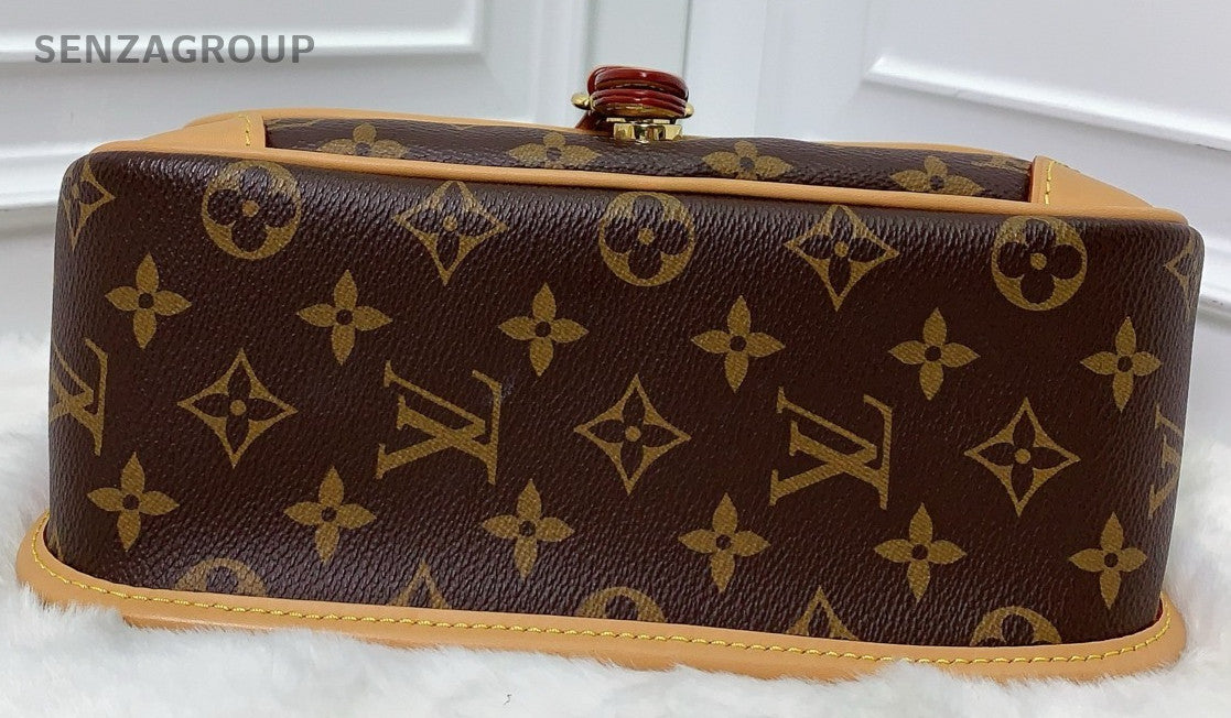 Louis Vuitton Diane Monogram 2way Shoulder bag Crossbody Women Brown