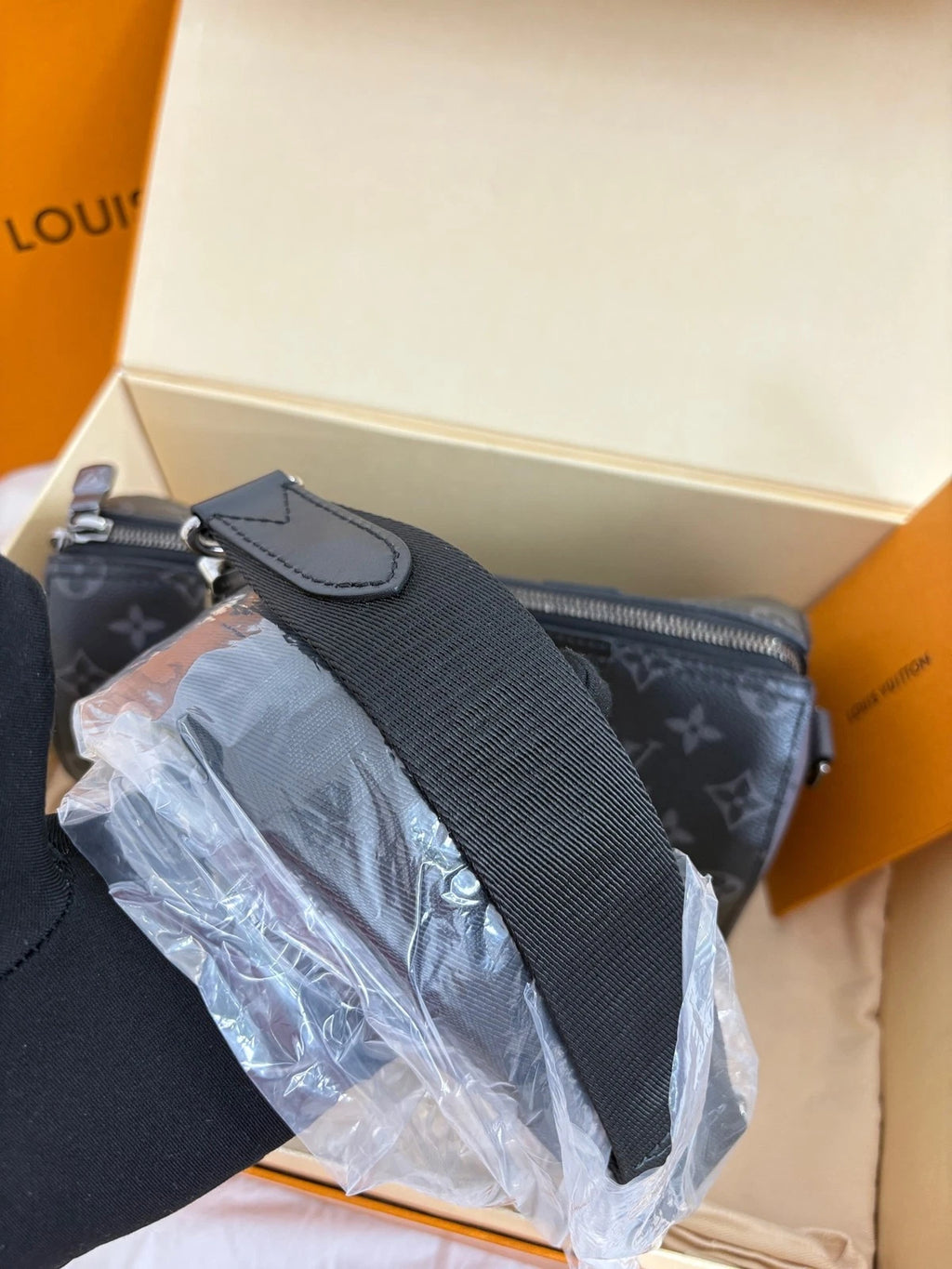 Louis Vuitton Keepall27 Canvas Handbag For Women