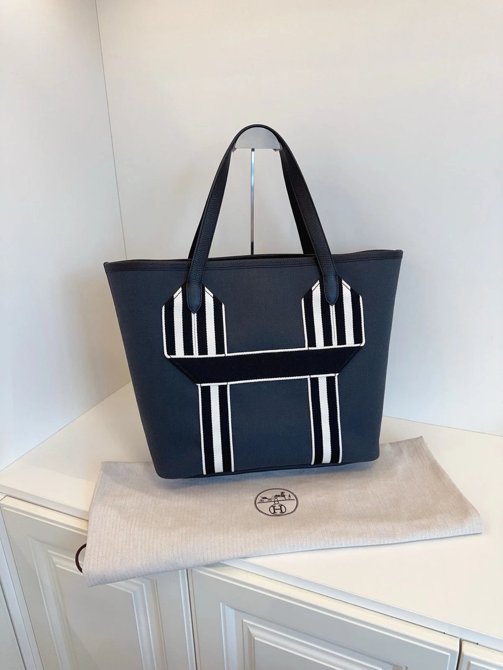 Hermès Cabas Pursangle Large Tote Bag Work Travel Tote Women Classic