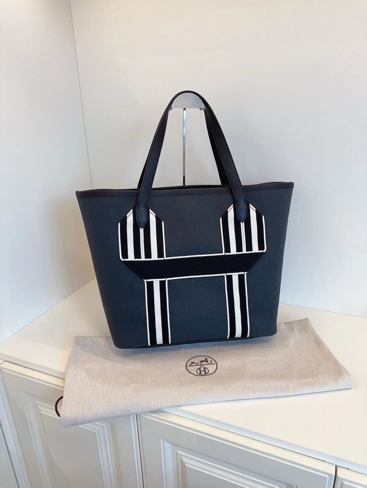 Hermès Cabas Pursangle Large Tote Bag Work Travel Tote Women Classic
