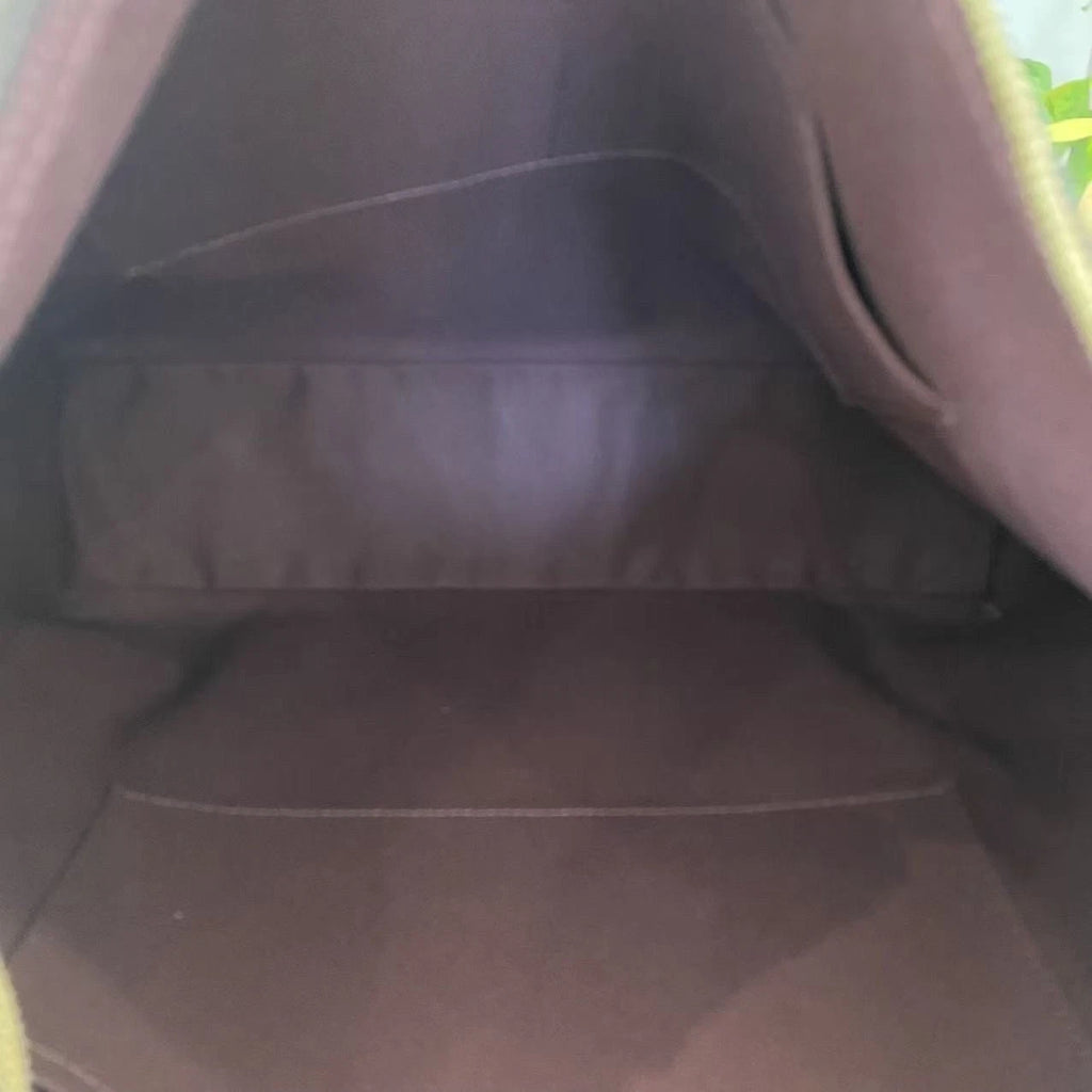 Louis Vuitton Delightful Monogram Tote Shoulder Bag Brown Classic Women