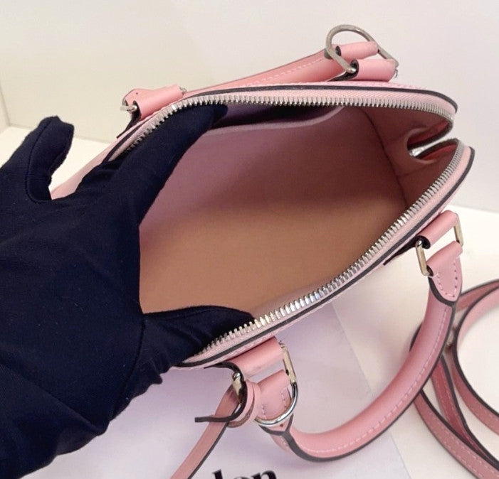 Louis Vuitton Alma bb Epi Leather Handbag 2WAY Shoulder bag Sakura Pink Women