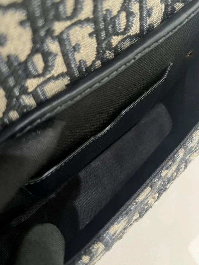 Dior Bobby Monogram Canvas Shoulder Bag For Women