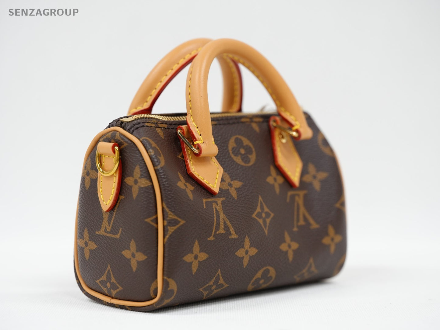 Louis Vuitton Monogram Nano Speedy 2way Shoulder Handbag Crossbody Women Classic