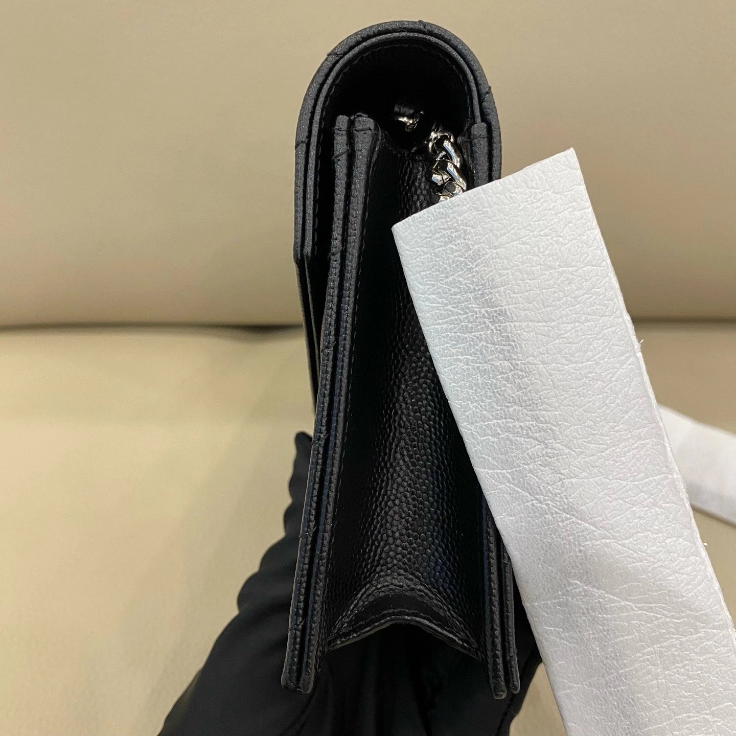 YSL Black Envelope WOC Crossbody Bag For Women