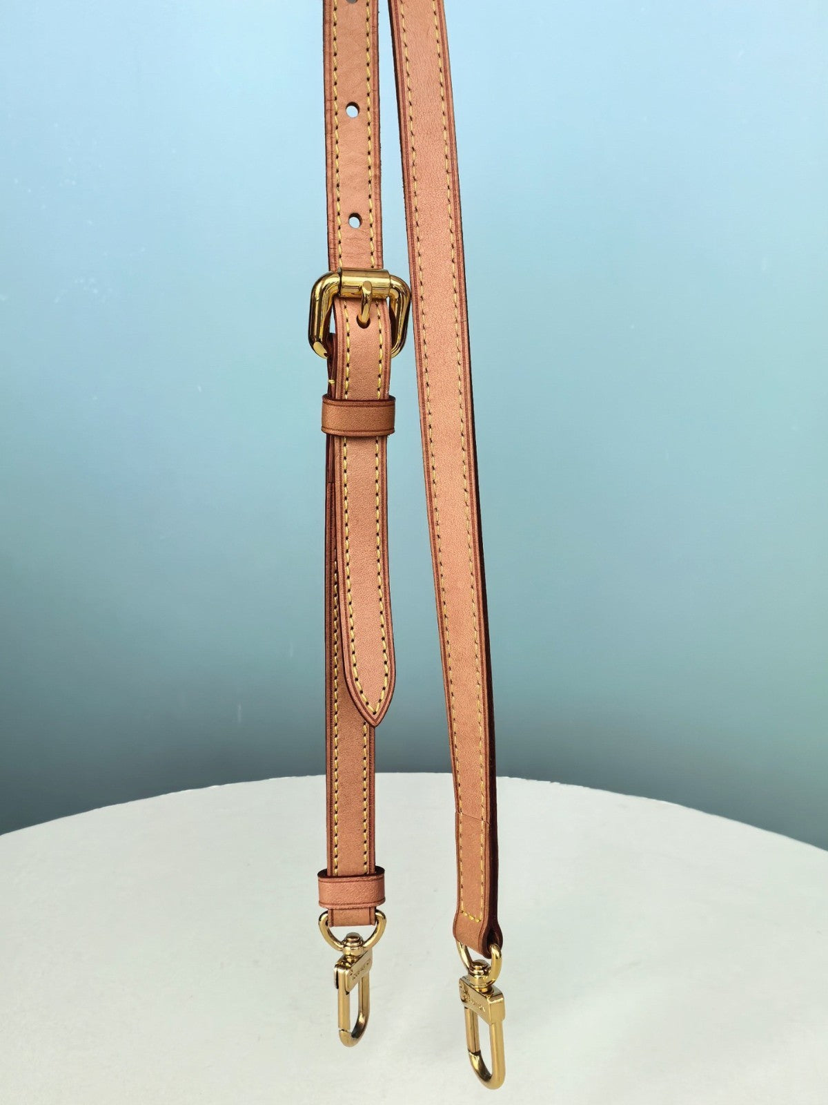 Louis Vuitton Palermo PM Monogram Top Handle Crossbody Brown Gold Women Classic