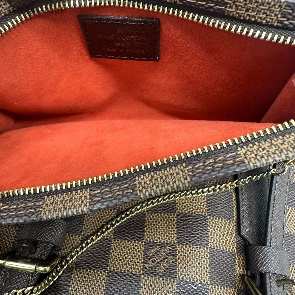 Louis Vuitton Damier Monogram Bucket Shoulder bag Brown Vintage with Subpackage