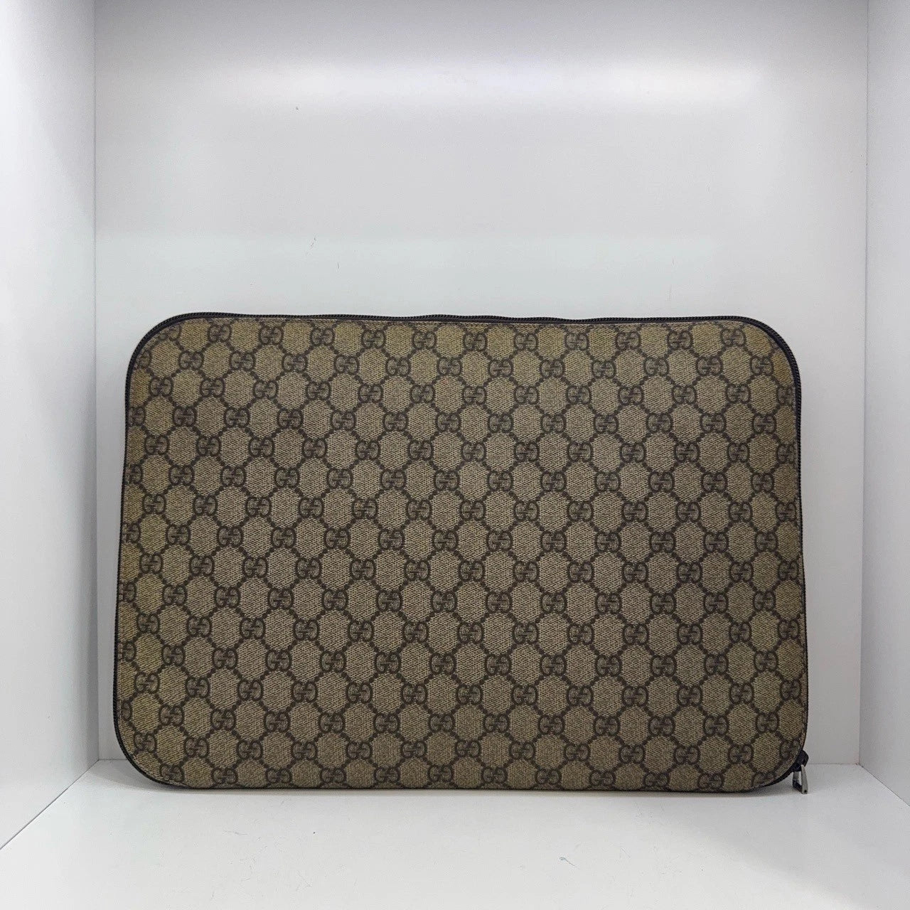 GUCCI Classic Monogram Large Canvas Clutch Bag For Women