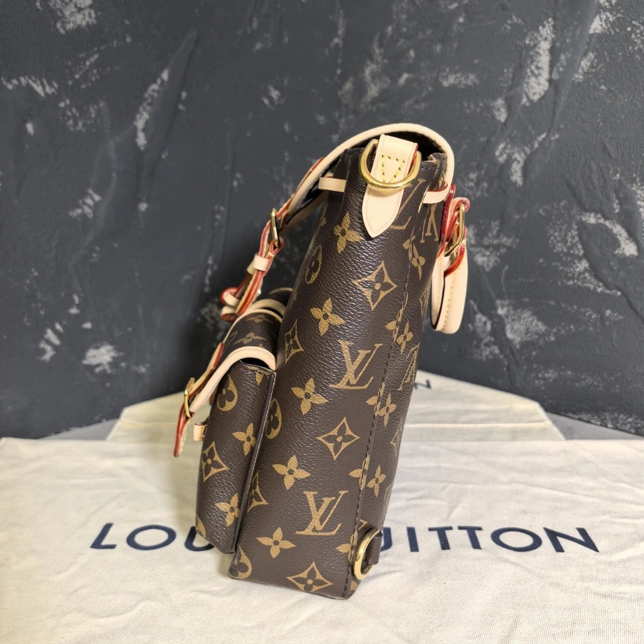 Louis Vuitton Canvas Frog Backpack For Women