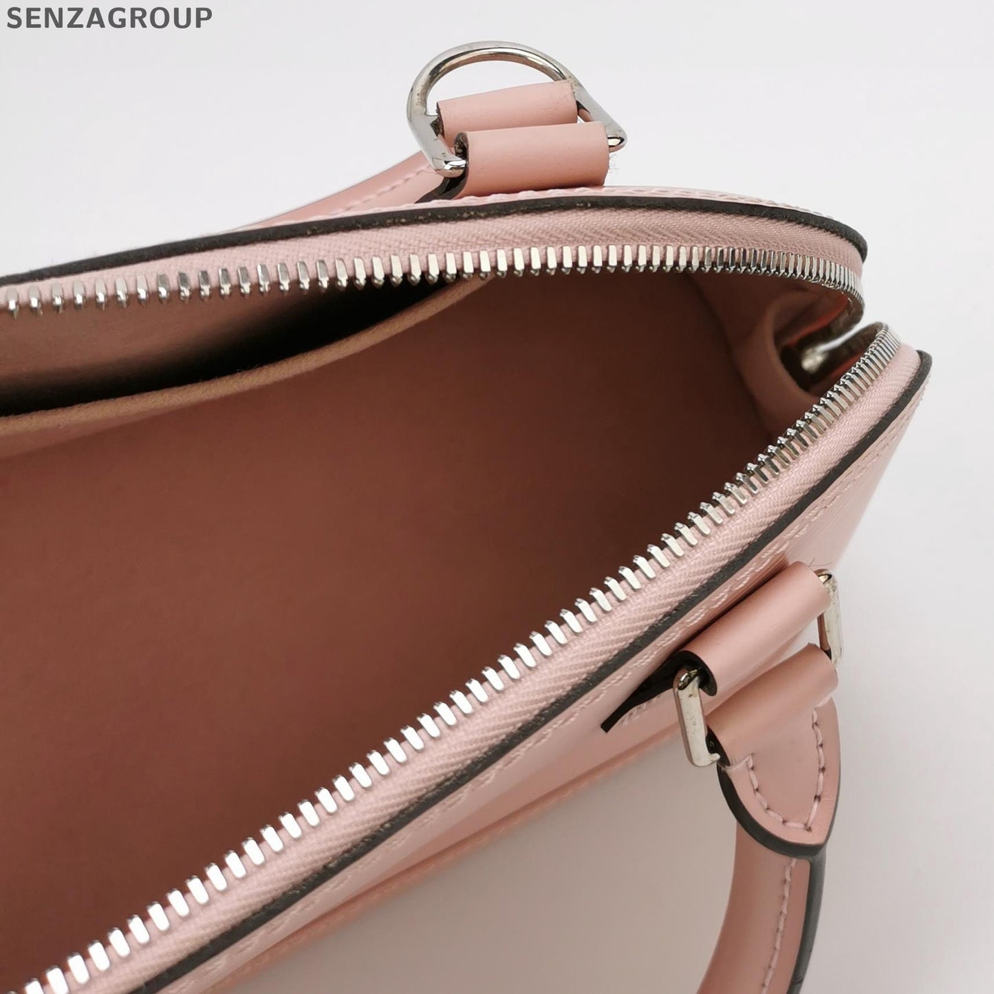 Louis Vuitton Epi Leather BB Handbag Pink Silver Women's Classic