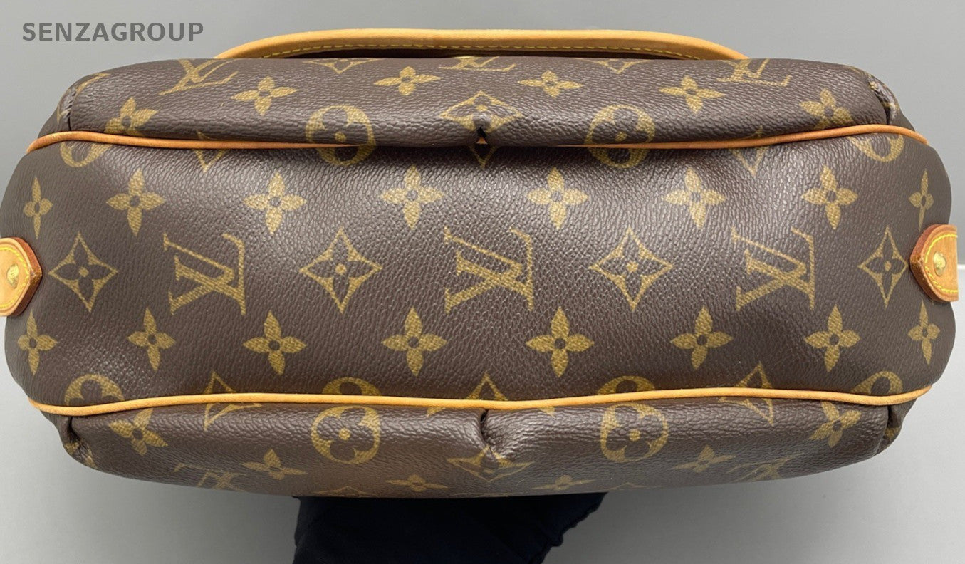Louis Vuitton Monogram Pumpkin Underarm Shoulder Bag Brown Women