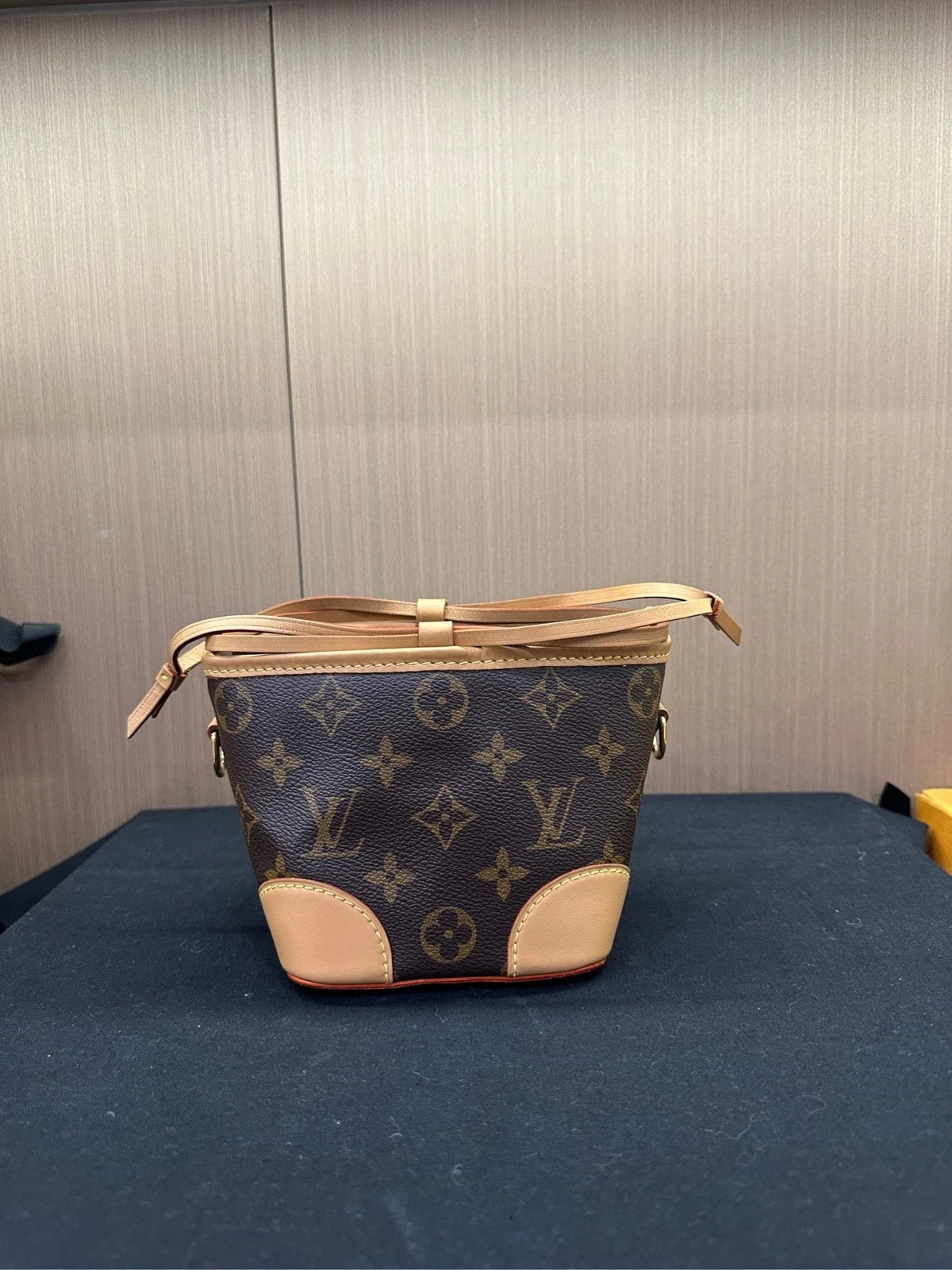 Louis Vuitton Leather Noe Purse Mini Bucket Bag For Women