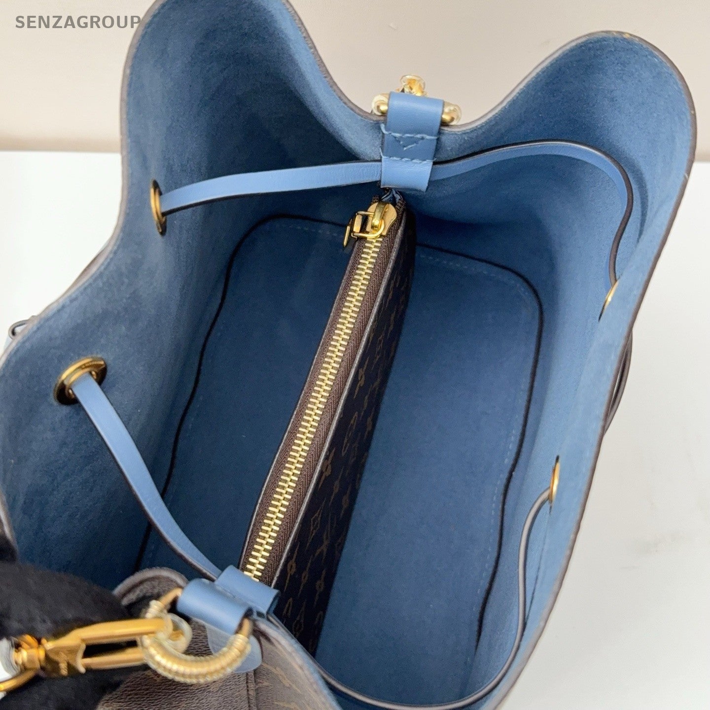 Louis Vuitton NeoNoe Monogram Bucket Drawstring Shoulder bag Brown Women Classic