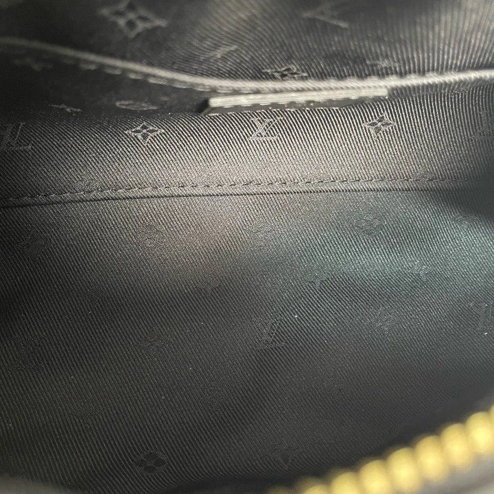 Louis Vuitton Papillon BB Black Embossed Barrel Bag Women